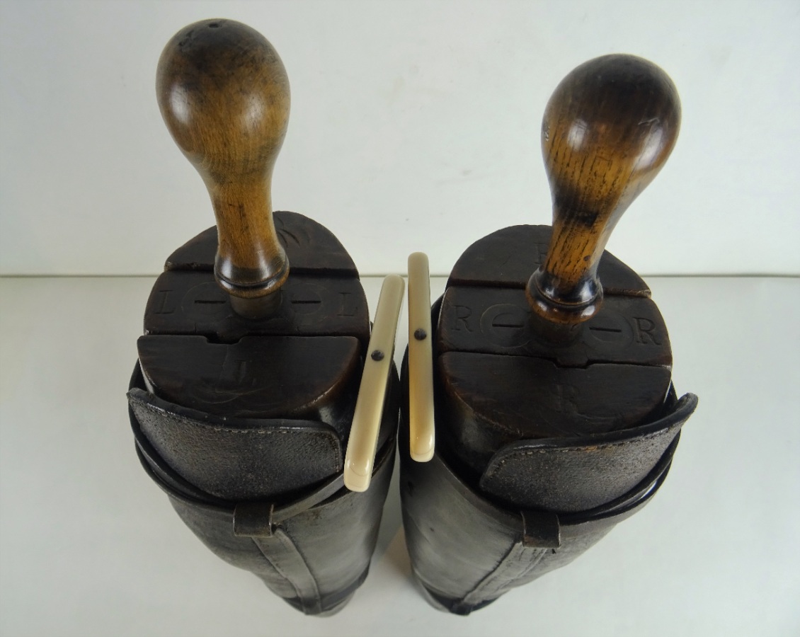 Pair of Edwardian Leather Riding Boots